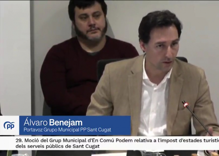 Contra un aumento de la tasa turística en Sant Cugat